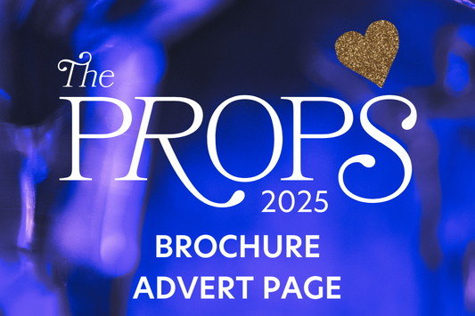The PROPS Awards 2025 - Brochure Advert Page