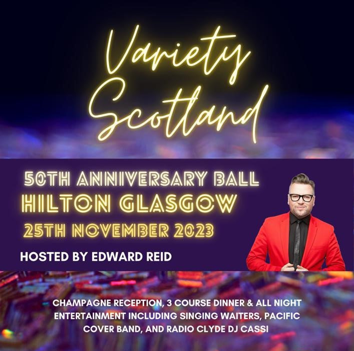 Tickets for Variety Scotland Annual Ball 25th November 2023, Glasgow