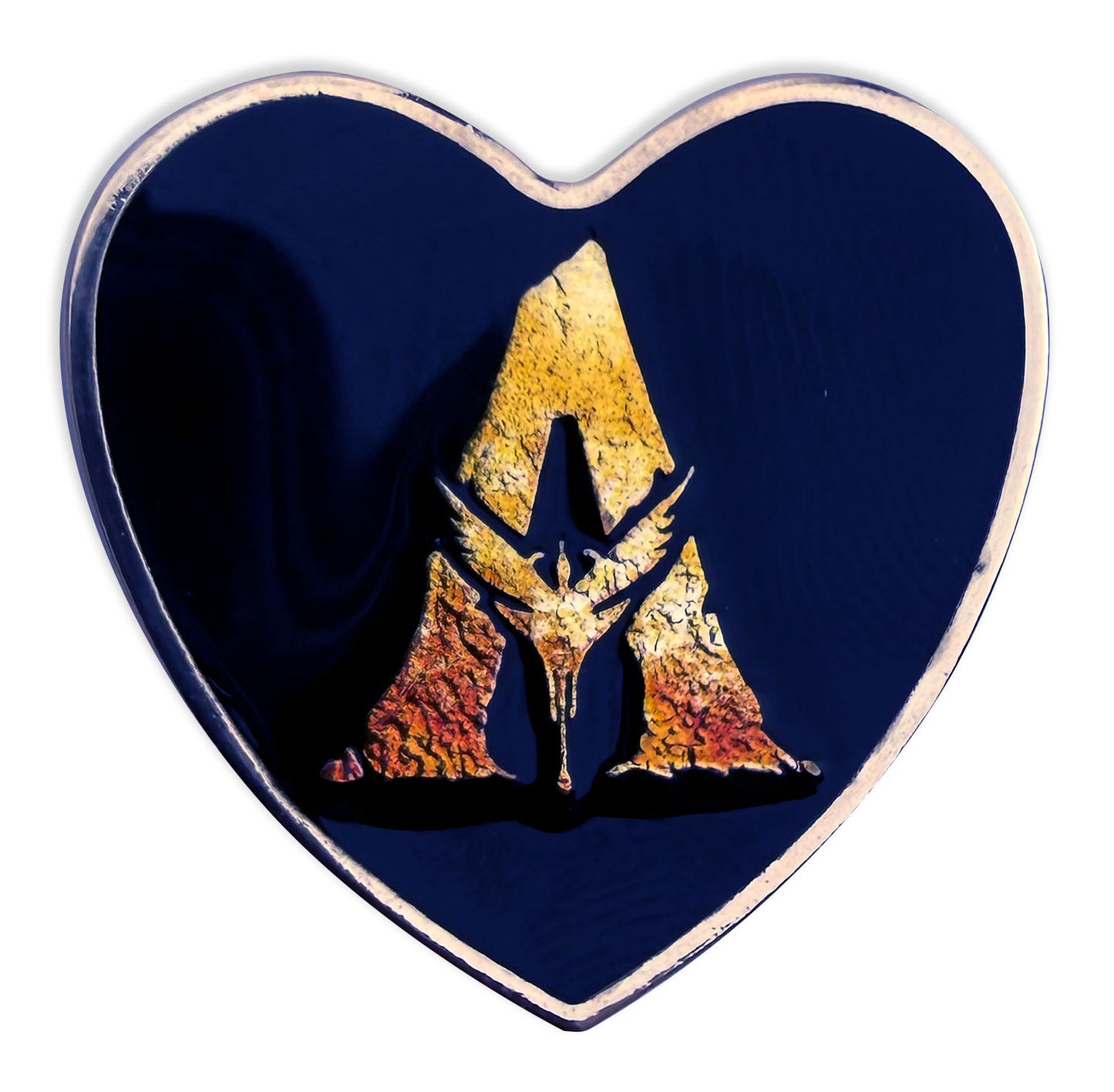 Gold Heart Pin Badge Collection Box AND 2026 "Avatar: Fire and Ash" Gold Heart Pin Badge SPECIAL OFFER