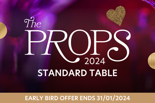 The PROPS Awards 2024 - Standard Table