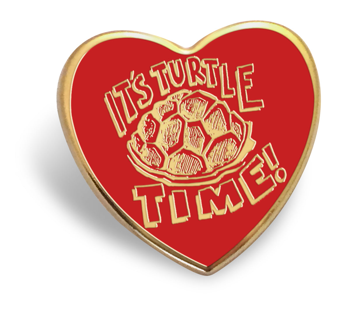 2023 'Teenage Mutant Ninja Turtle: Mutant Mayhem' Variety Gold Heart Pin Set