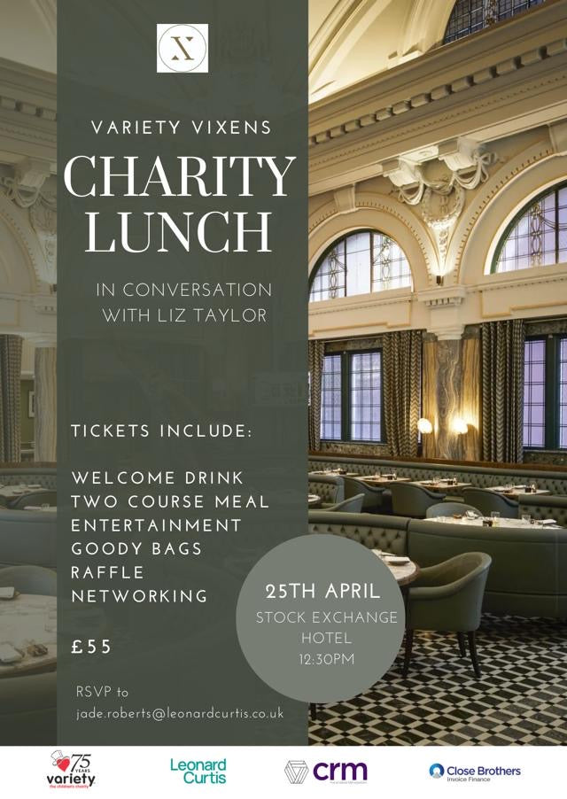 Variety Vixens Present Charity Lunch 2024 - Individual Ticket