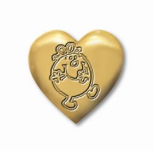 2007 Little Miss Naughty Variety Gold Heart