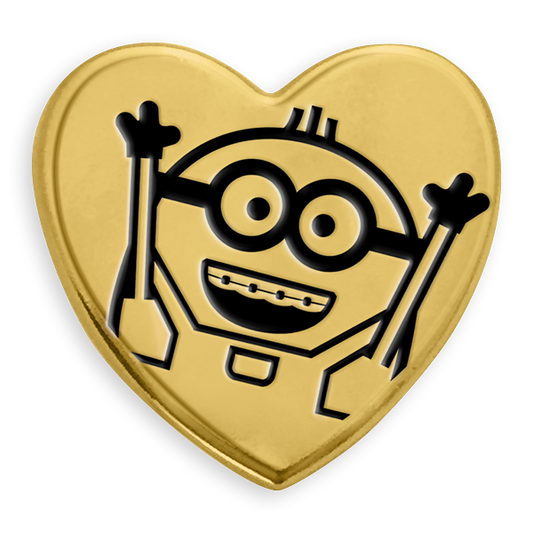 2022 "Minions: The rise of Gru" Variety Gold Heart Pin