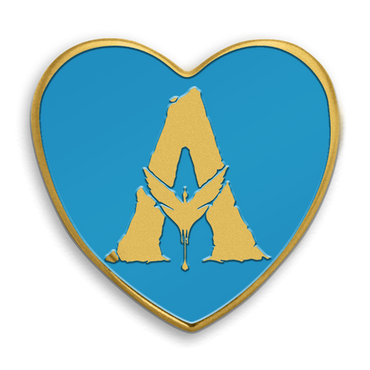 2022 'Avatar: The Way of Water' Variety Gold Heart Pin